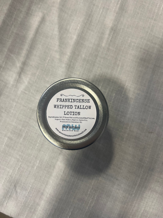 Frankincense Whipped Tallow Lotion
