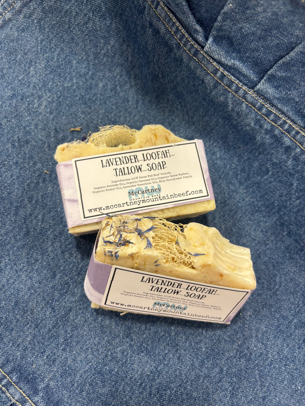 Lavender Loofah Tallow Soap