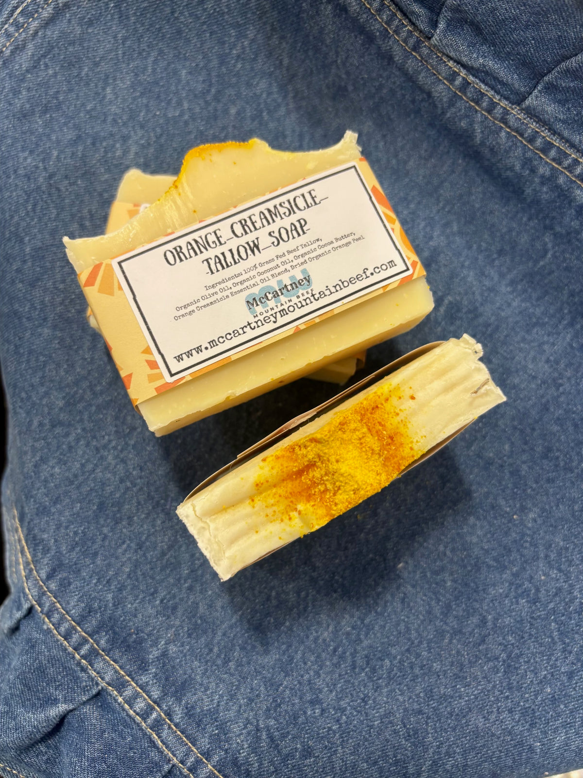 Orange Creamsicle Tallow Soap