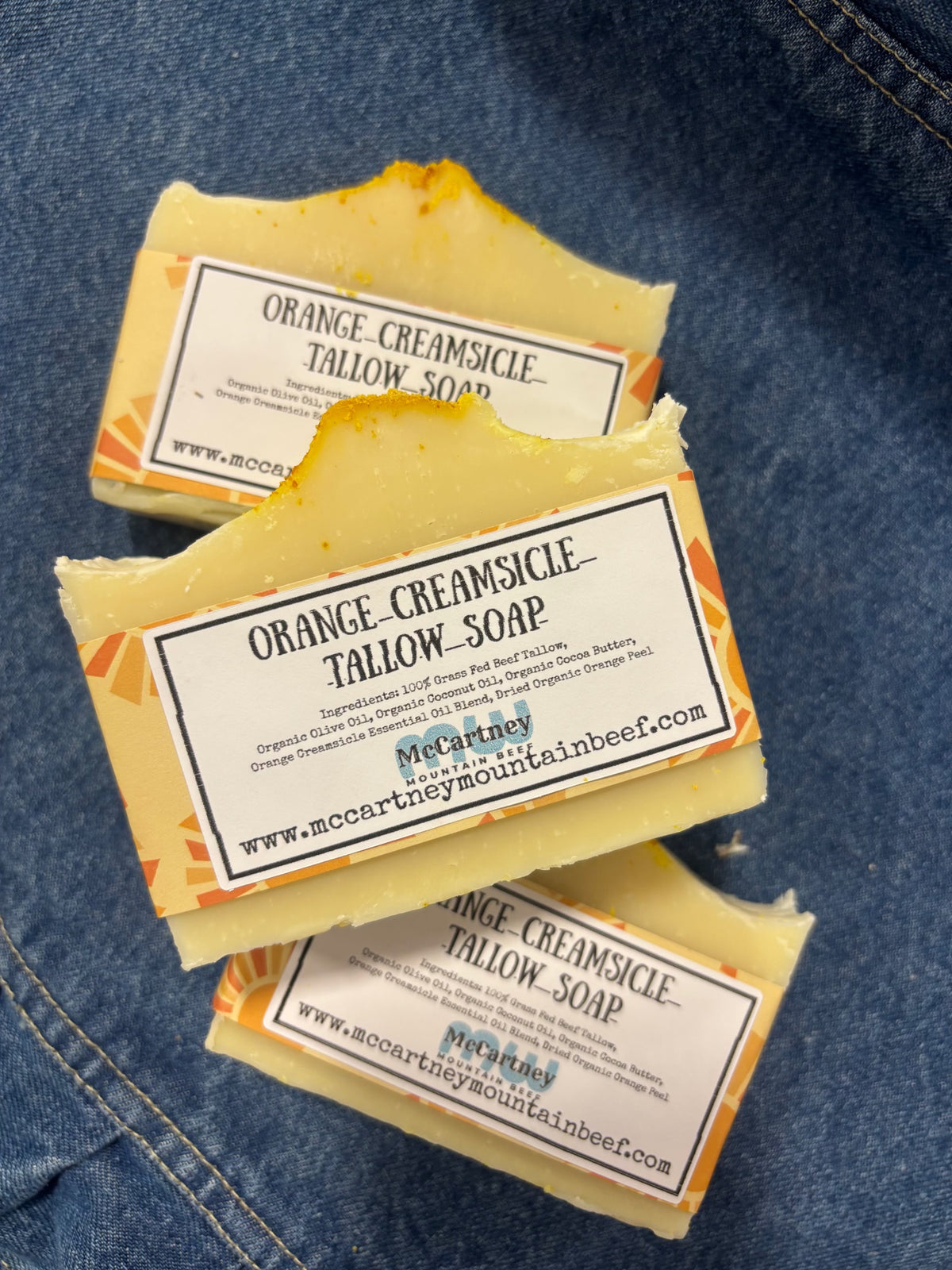 Orange Creamsicle Tallow Soap
