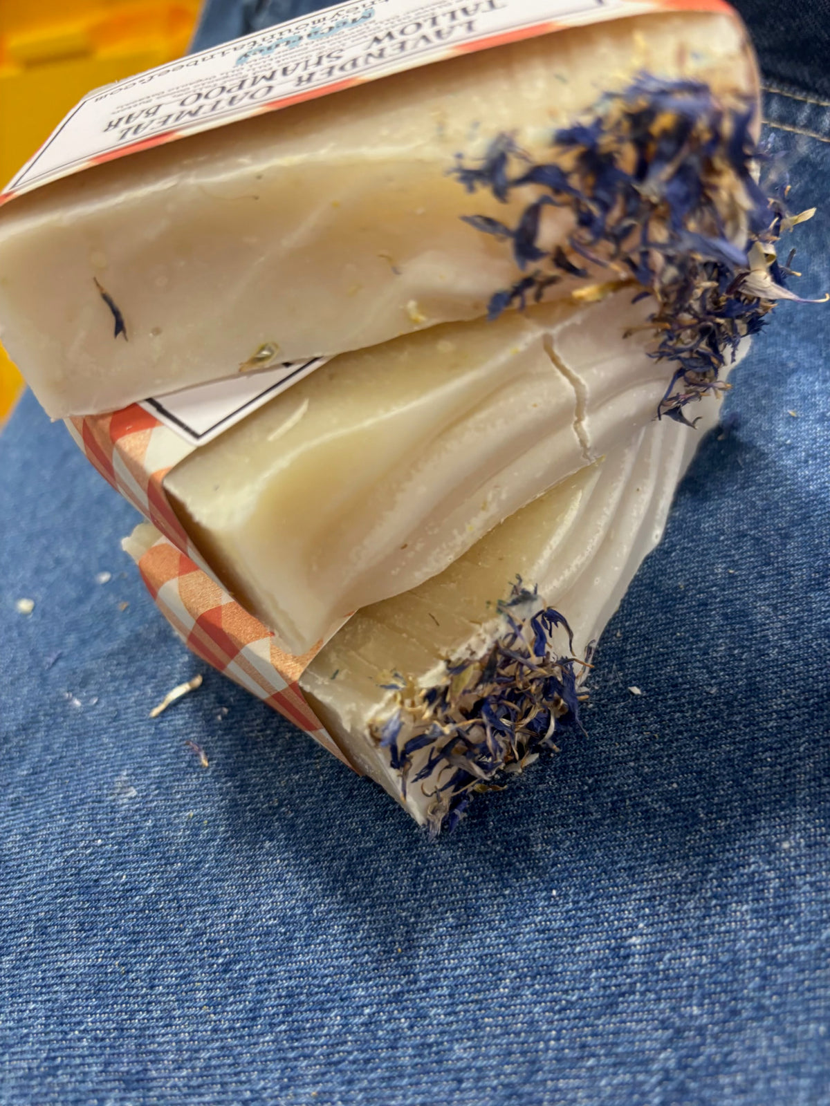 Lavender Tallow Shampoo Bar