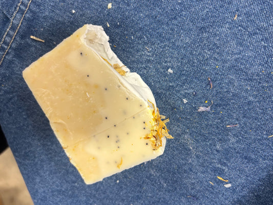 Lemon Poppy Seed Tallow Soap
