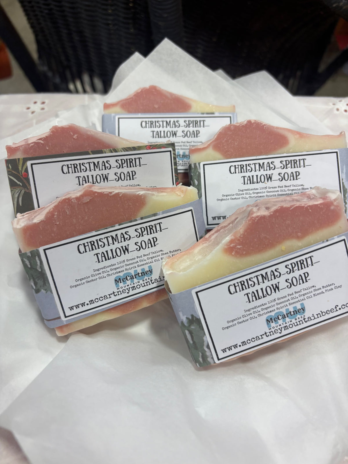 Christmas Spirit Tallow Soap