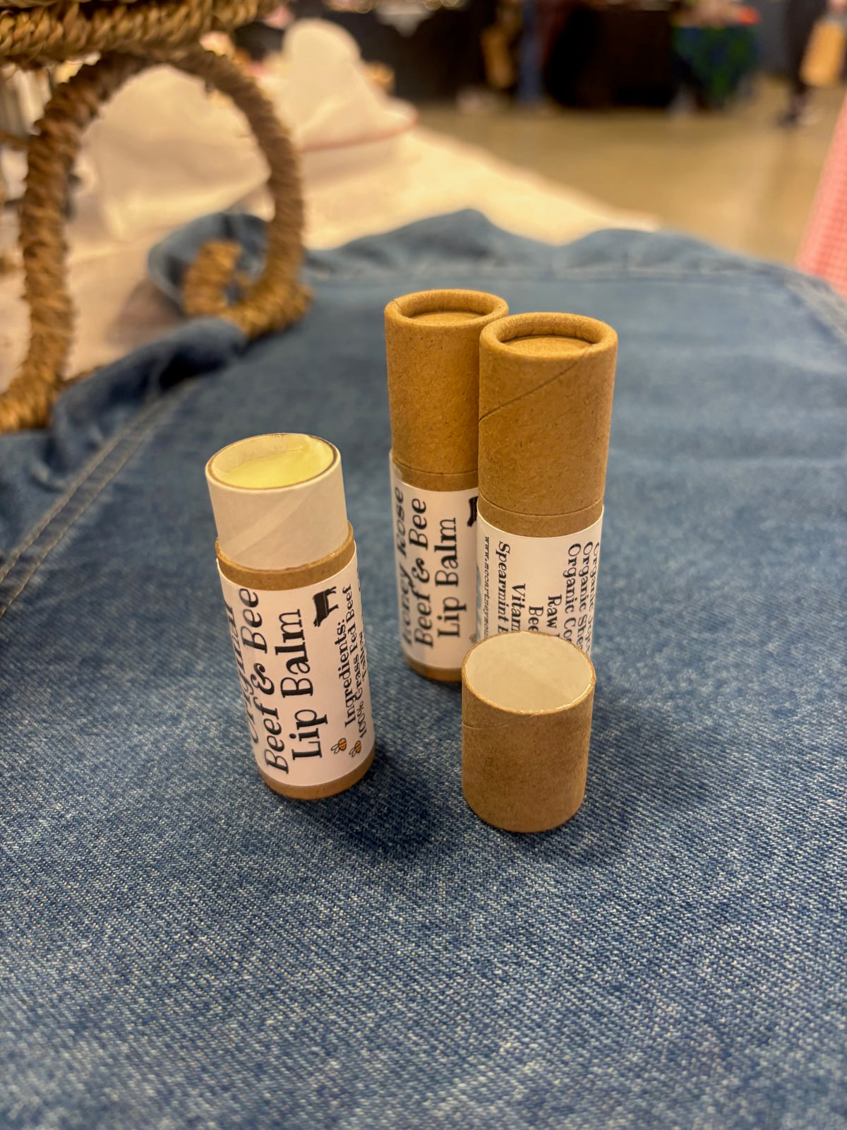 Spearmint Beef & Bee Lip Balm