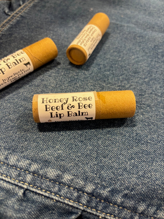 Honey Rose Beef & Bee Lip Balm
