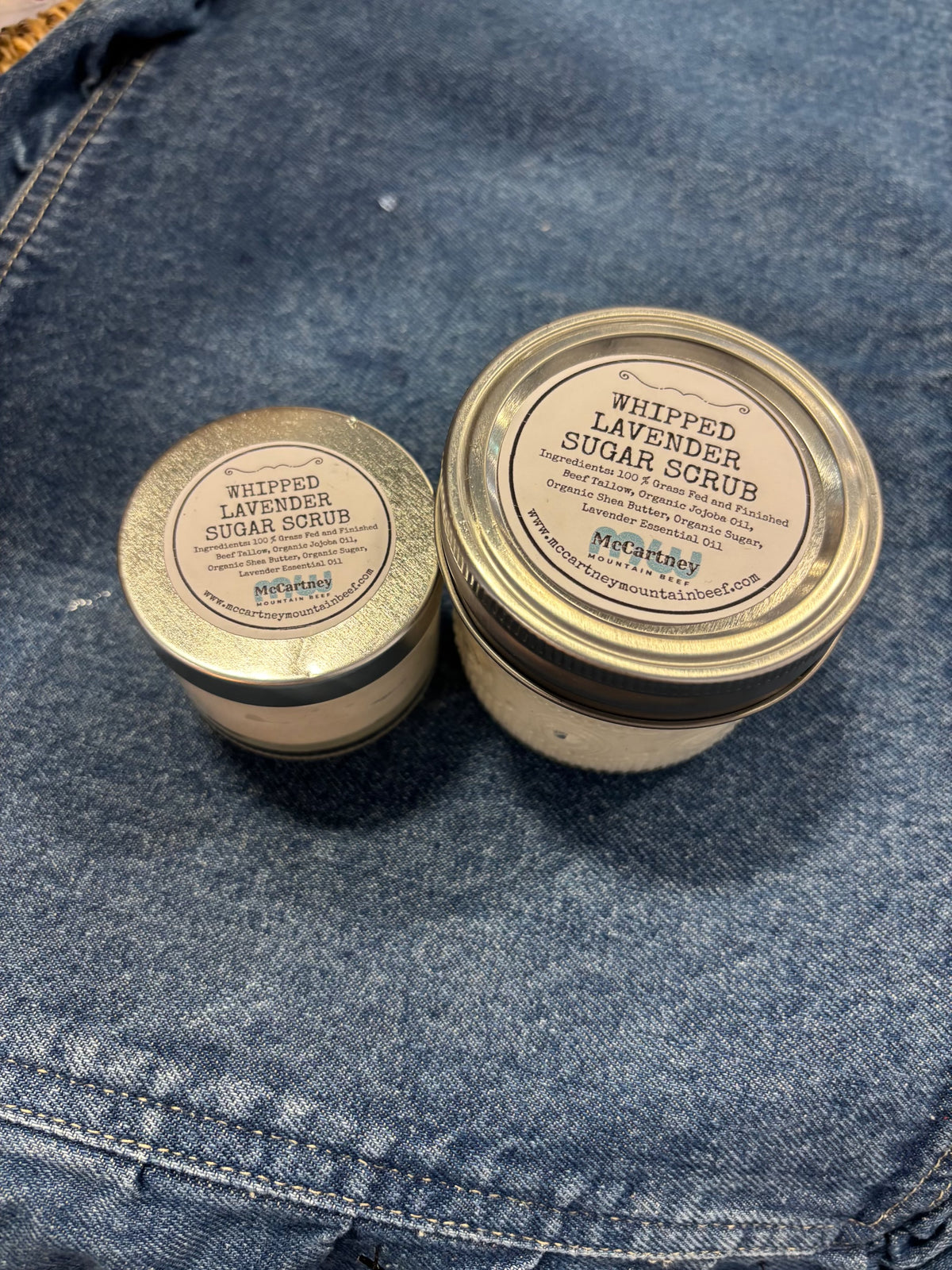 Whipped Lavender Sugar Scrub 2 oz