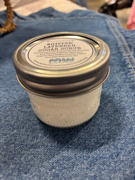 Whipped Lavender Sugar Scrub  4oz