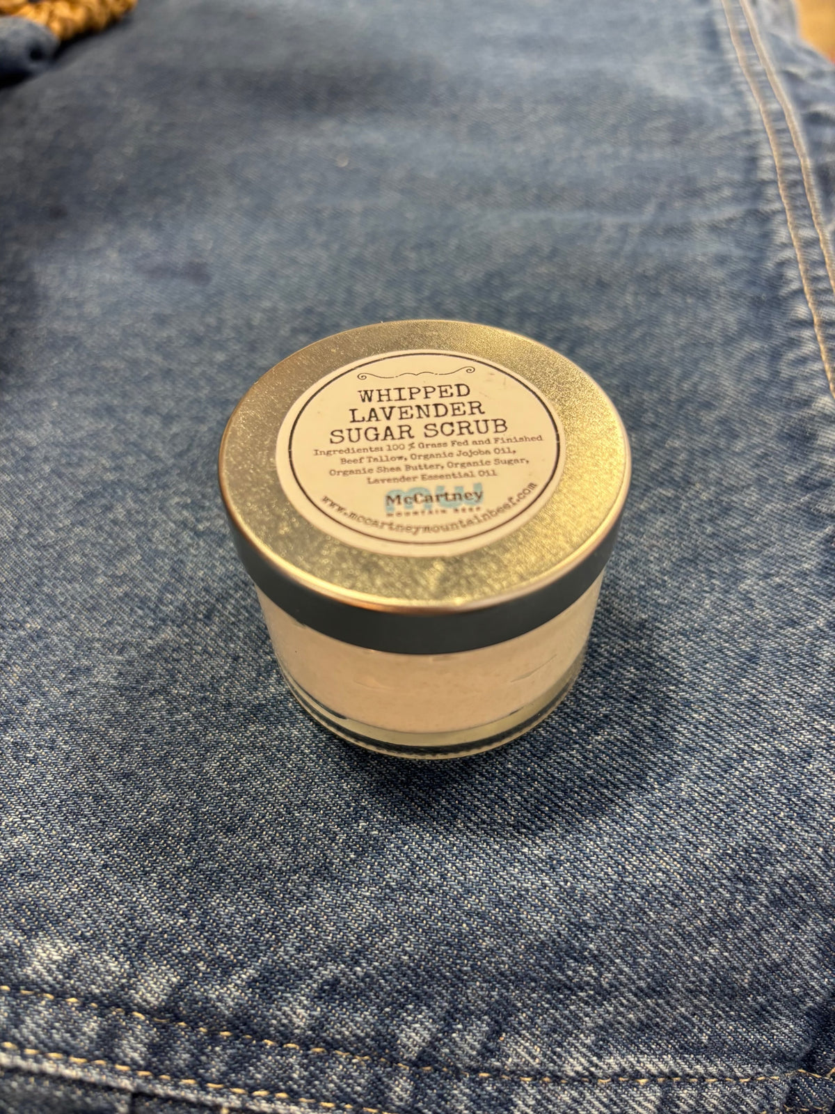 Whipped Lavender Sugar Scrub 2 oz