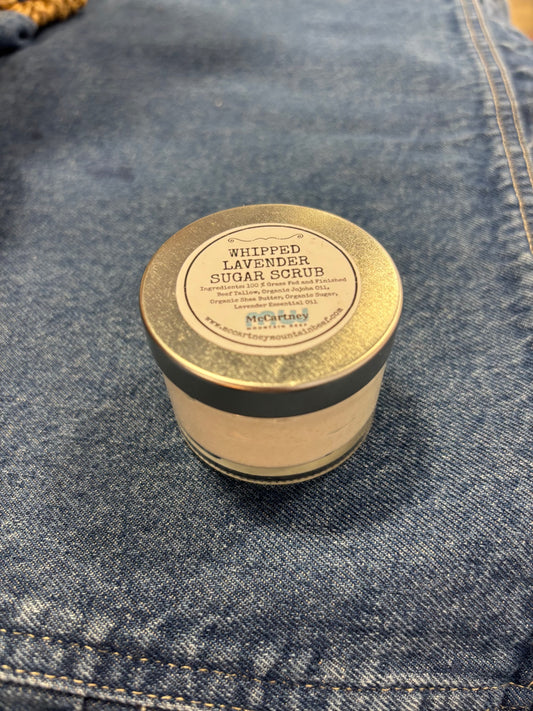 Whipped Lavender Sugar Scrub 2 oz
