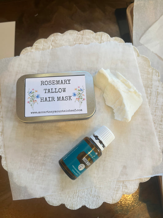 Rosemary Tallow Hair Mask